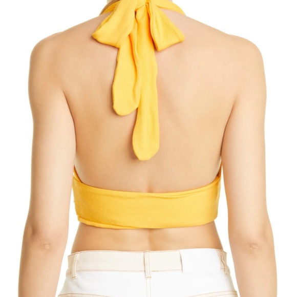 By Dyln Vera halter crop top - Picture 2 of 4